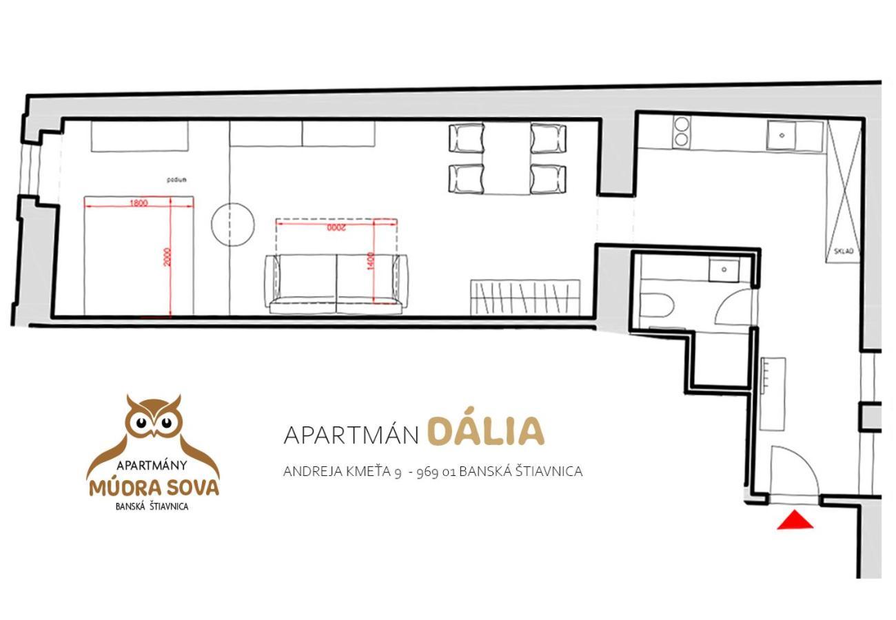 Apartmany Mudra Sova Banska Stiavnica Ngoại thất bức ảnh